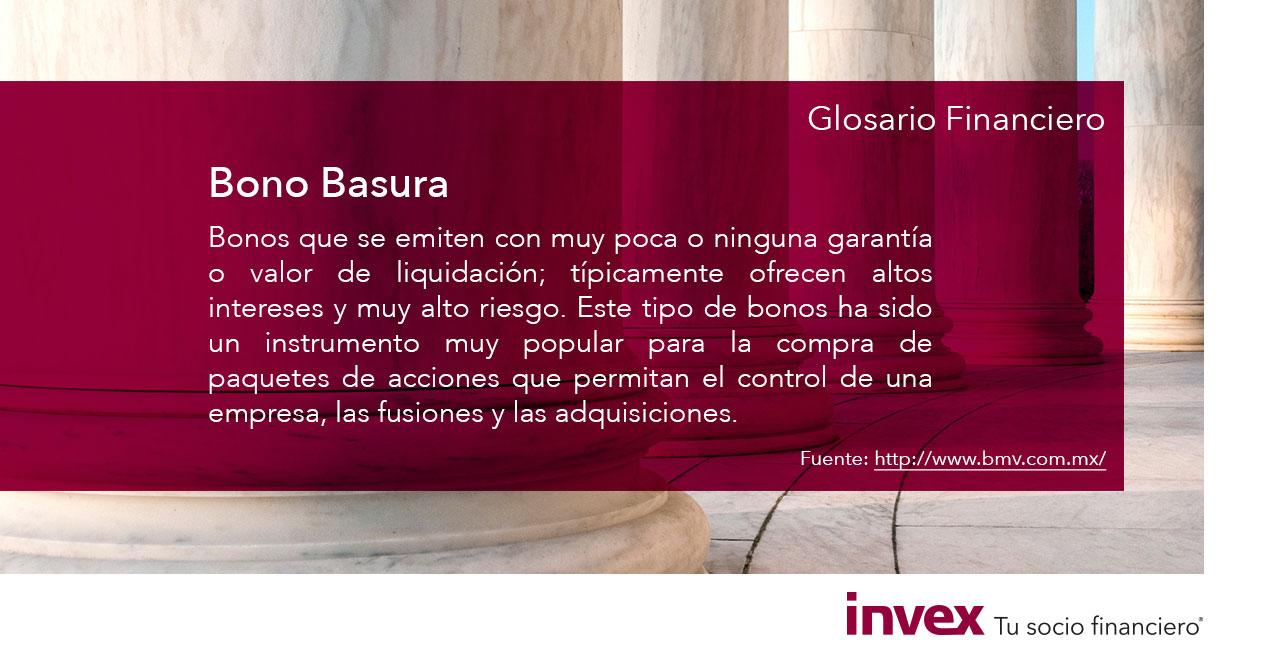 Bono Basura INVEX